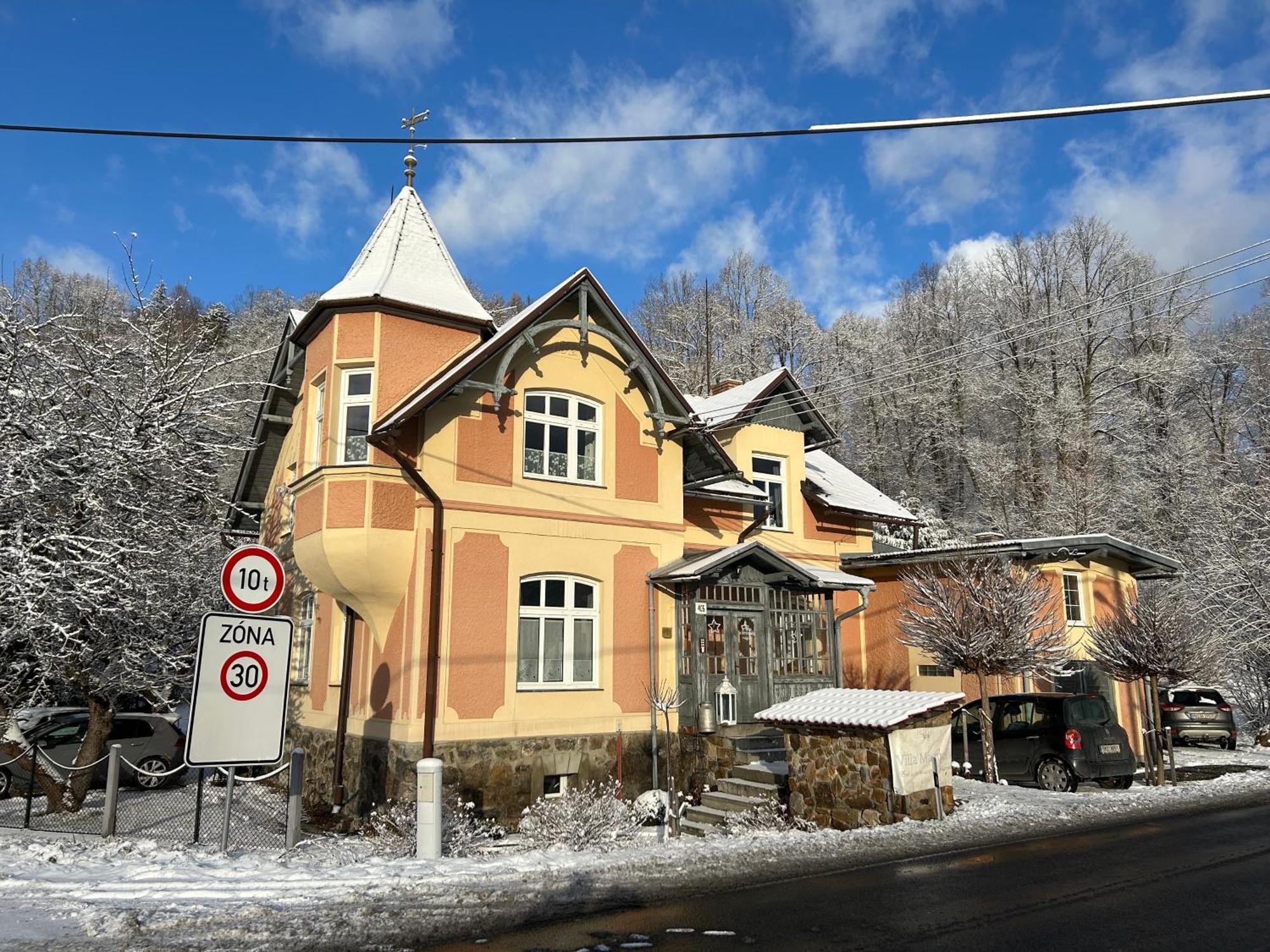 Apartmany Villa Magnolie Lipová-lázně Buitenkant foto