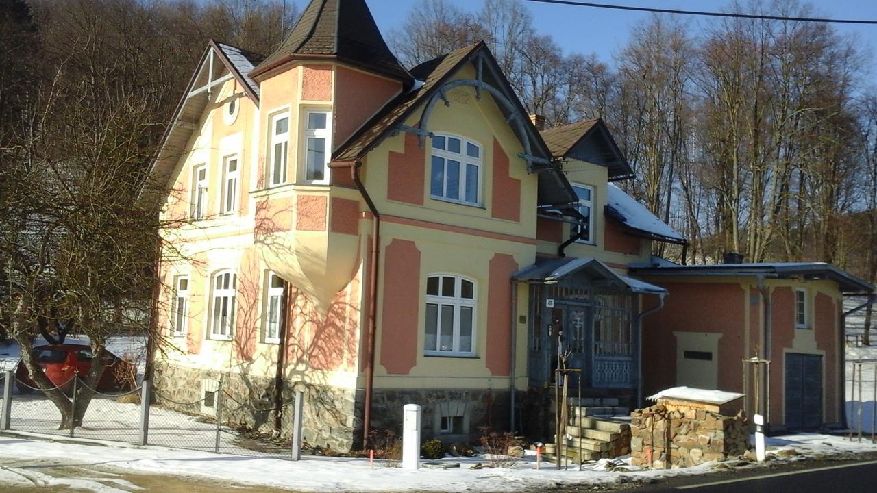 Apartmany Villa Magnolie Lipová-lázně Buitenkant foto